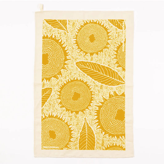 Sunflower Tea Towel