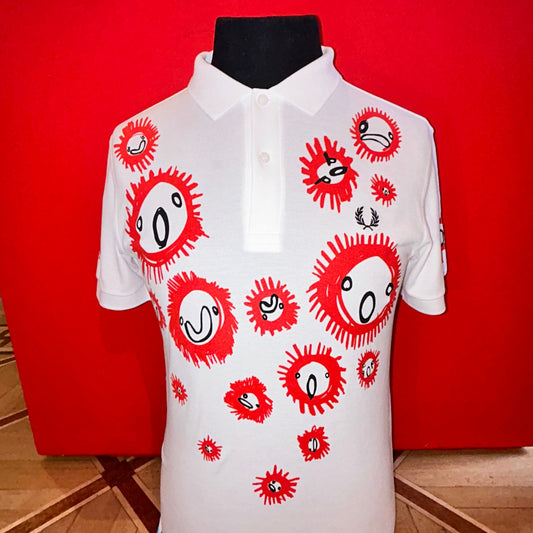 Charles Jeffrey Loverboy X Fred Perry Sun Graphic Shirt