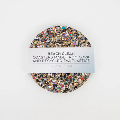 Beach Clean Placemats Round - set of 4