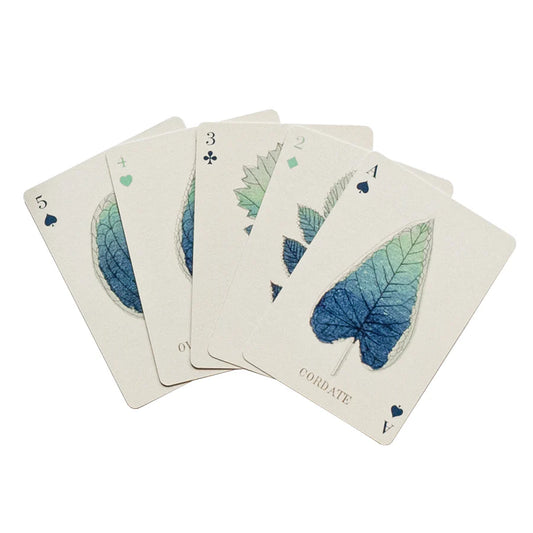 Playing Cards Deck of 2 - Shapes of Leaves