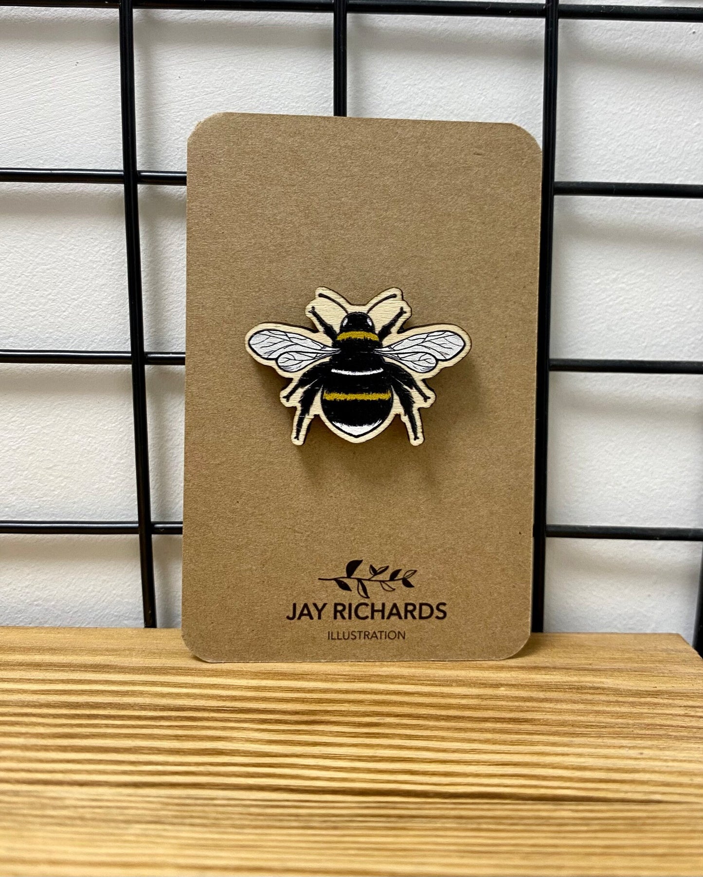 Bee Pin Badge