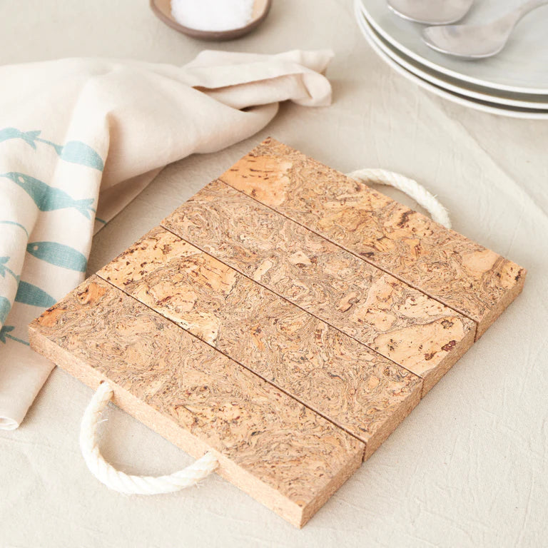 Block Natural Cork Trivet